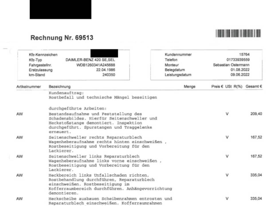 Image 17/175 of Mercedes-Benz 420 SE (1986)