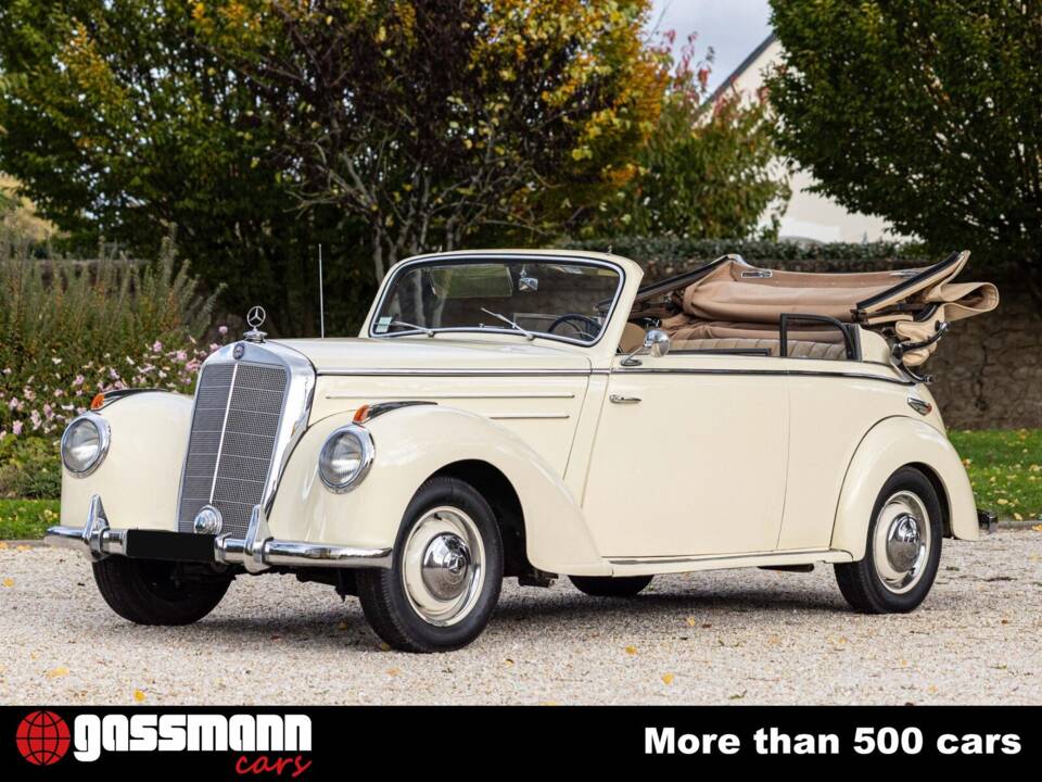 Bild 3/15 von Mercedes-Benz 220 Cabriolet B (1952)