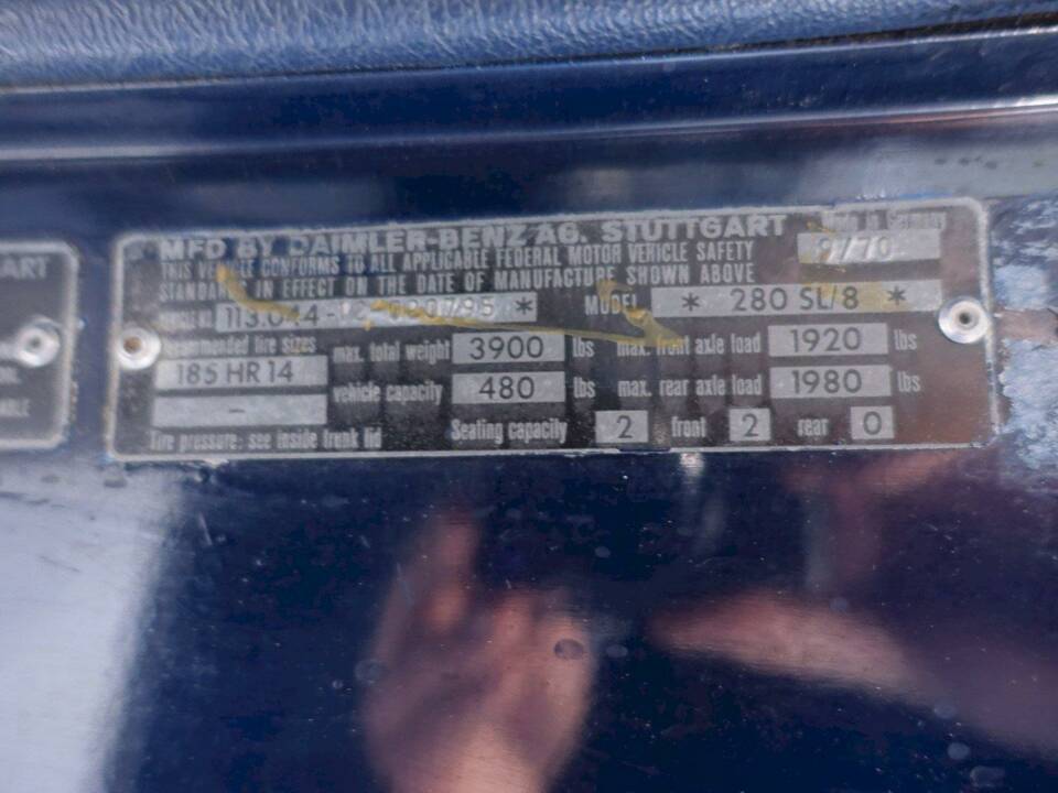 Bild 36/36 von Mercedes-Benz 280 SL (1971)