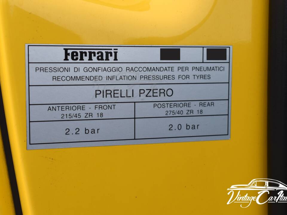 Afbeelding 63/96 van Ferrari F 360 Spider (2002)