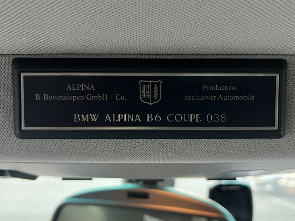 Image 17/55 of ALPINA B6 Coupé (2006)