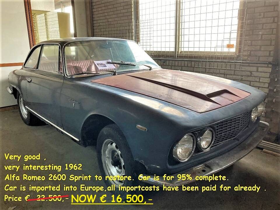 Bild 19/26 von Alfa Romeo 2600 Sprint (1962)