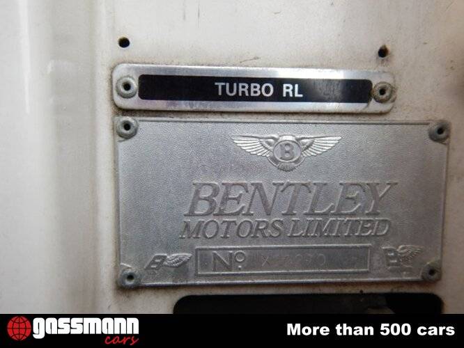 Bild 14/14 von Bentley Turbo R (1987)