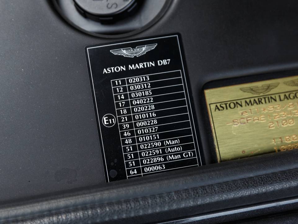 Afbeelding 48/50 van Aston Martin DB 7 Zagato (2004)