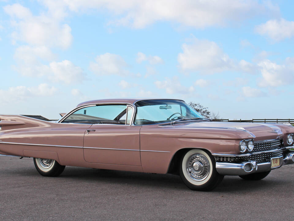 Bild 16/40 von Cadillac 62 Coupe DeVille (1959)
