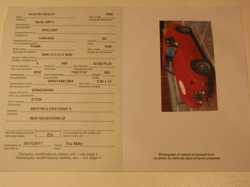 Immagine 54/62 di Austin-Healey Sprite Mk I (1958)