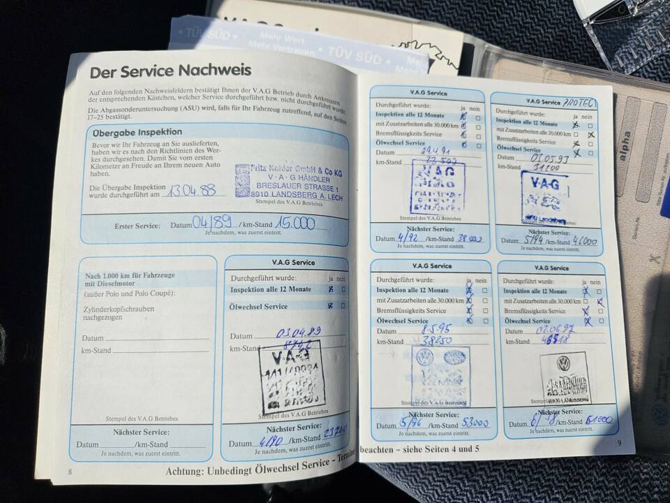 Image 11/13 de Volkswagen Golf II 1.3 (1988)