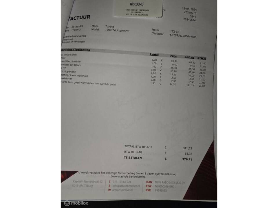 Imagen 23/35 de Toyota Avensis 1.8 VVT-i (2003)