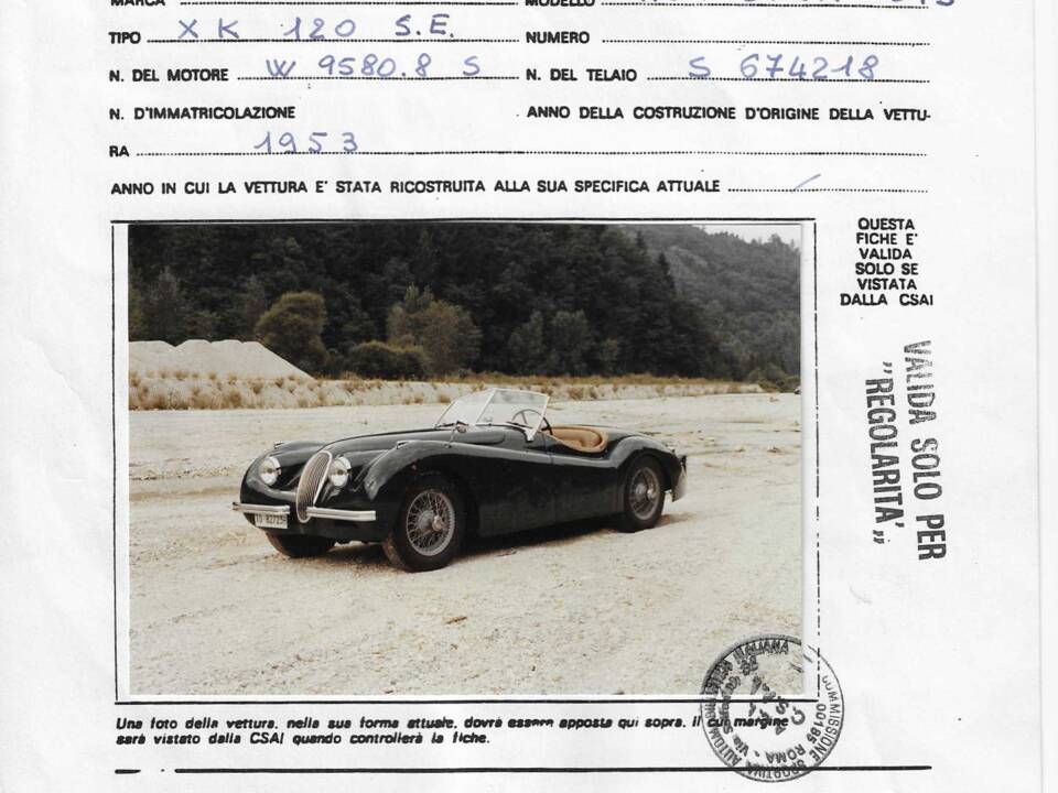 Image 54/57 of Jaguar XK 120 SE OTS (1953)