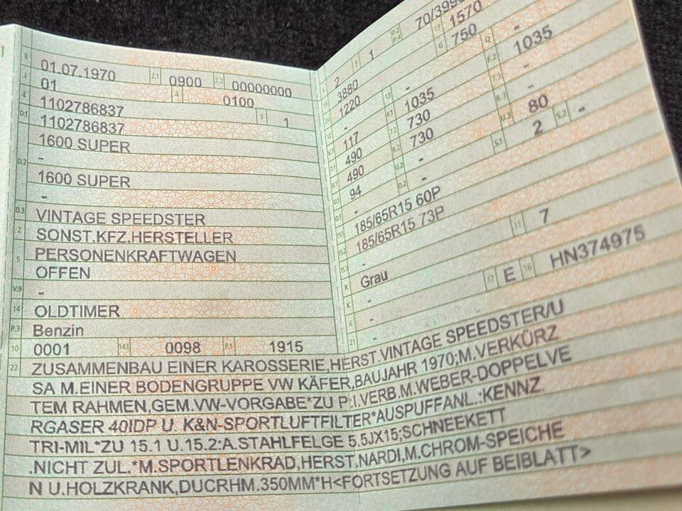Afbeelding 32/38 van Porsche 356 Carrera Speedster Tribute (1970)