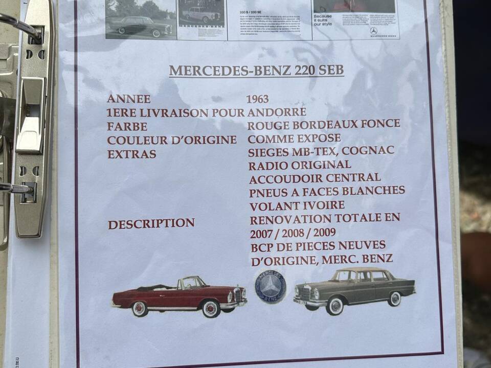 Bild 11/12 von Mercedes-Benz 220 SE b (1965)