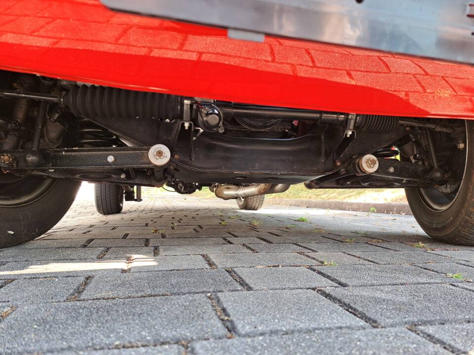 Suspension and underneath