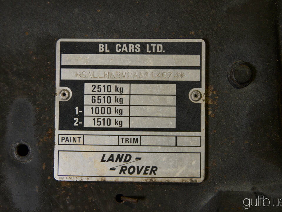 Afbeelding 32/100 van Land Rover Range Rover Classic (1981)
