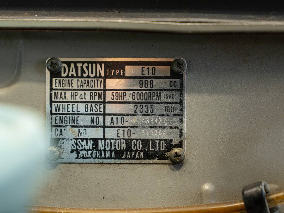 Imagen 42/45 de Datsun 100 A (1975)