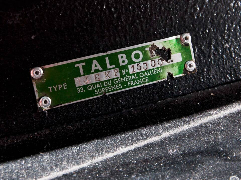 Image 13/36 of Talbot-Lago 2500 Coupé T14 LS (1962)