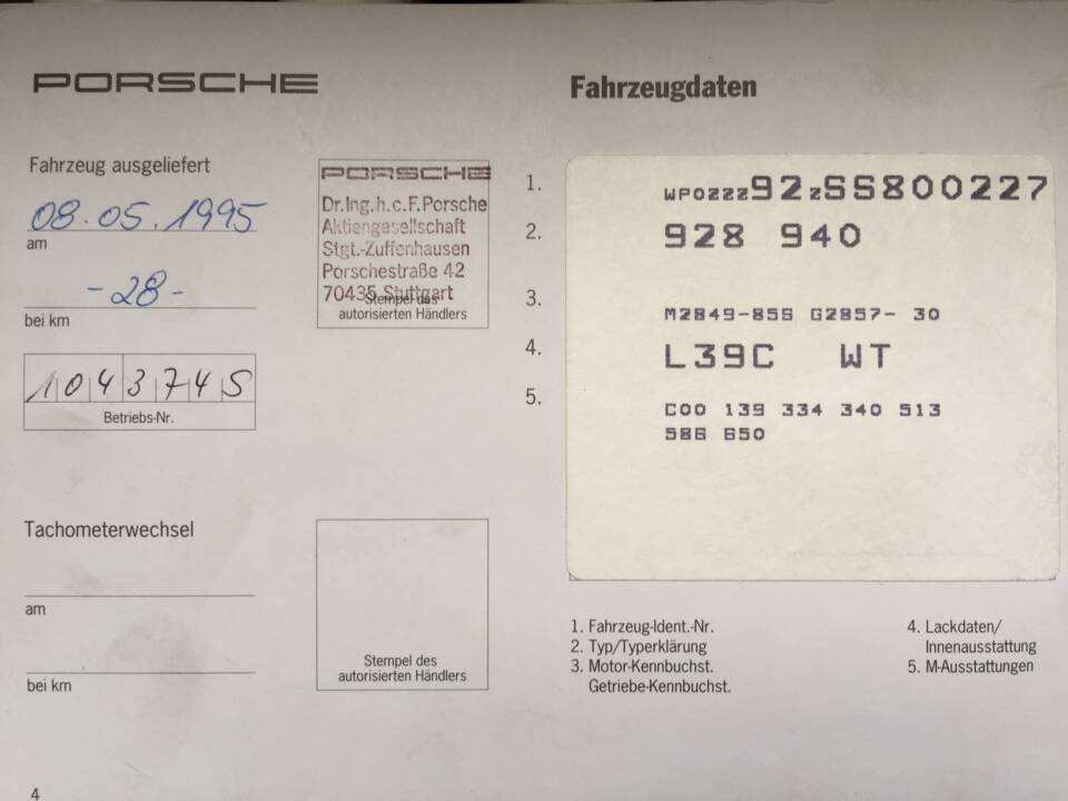 Image 25/26 of Porsche 928 GTS (1995)