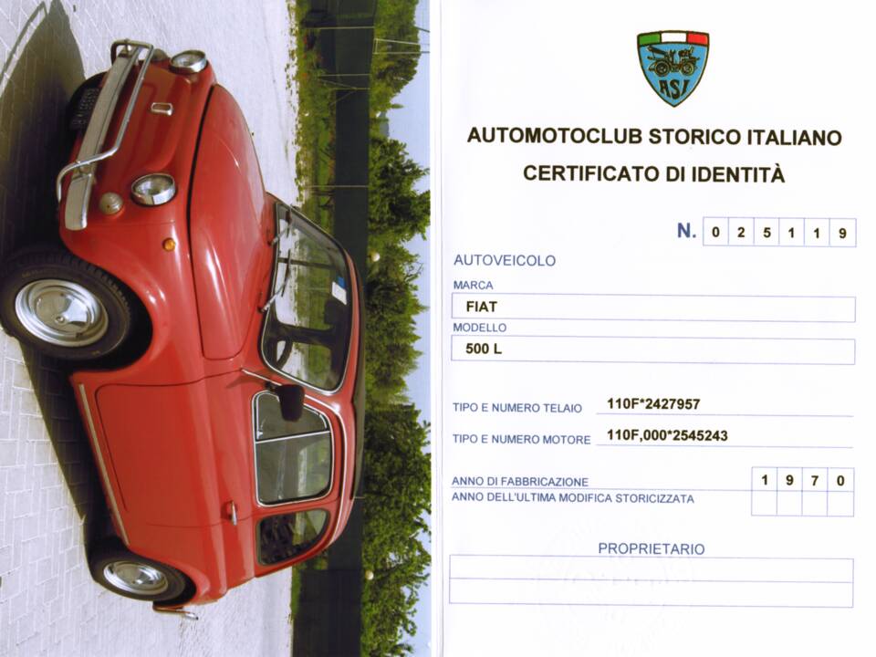 Image 18/21 de FIAT 500 L (1970)