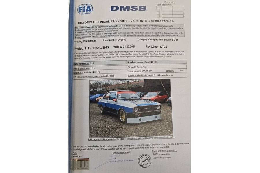 Bild 35/35 von Ford Escort RS 1800 (1975)