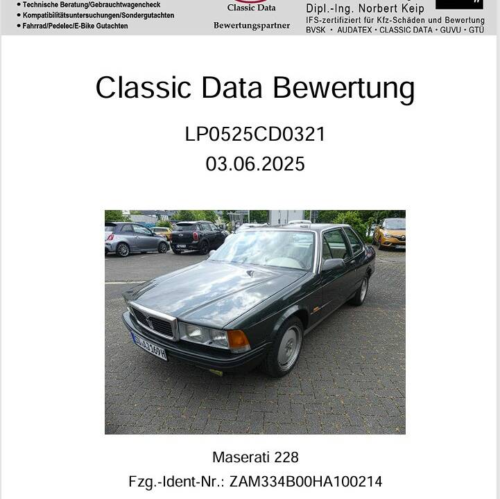 Bild 50/54 von Maserati 228i (1988)