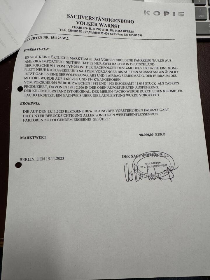 Imagen 23/23 de Porsche 911 Carrera 2 (1991)