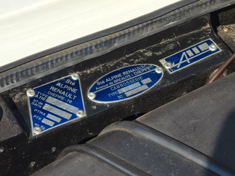 Afbeelding 41/50 van Alpine A110 1600 Gruppo 3 (1976)