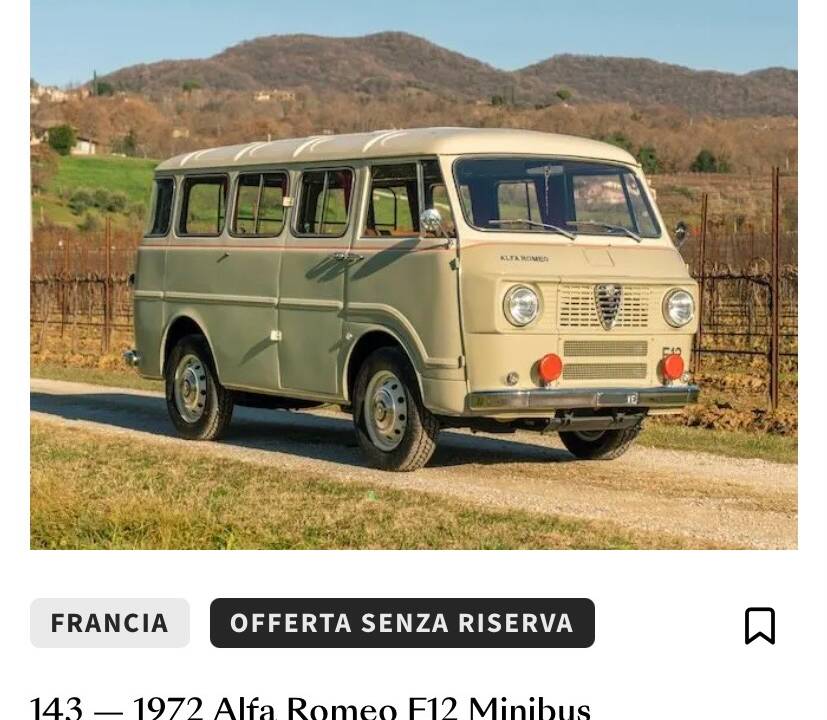 Bild 21/21 von Alfa Romeo A12/F12 (1968)