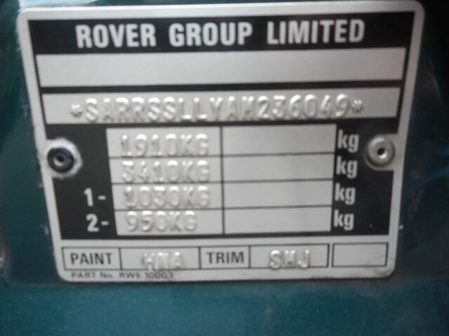 Bild 21/26 von Rover 825i Sterling (1998)