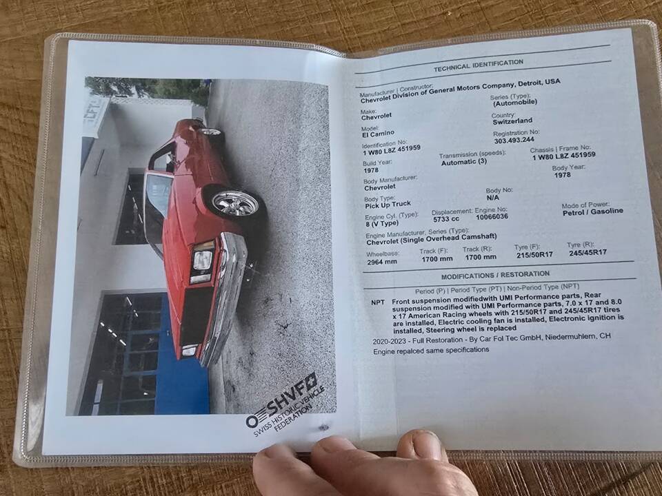 Image 29/44 of Chevrolet El Camino (1978)