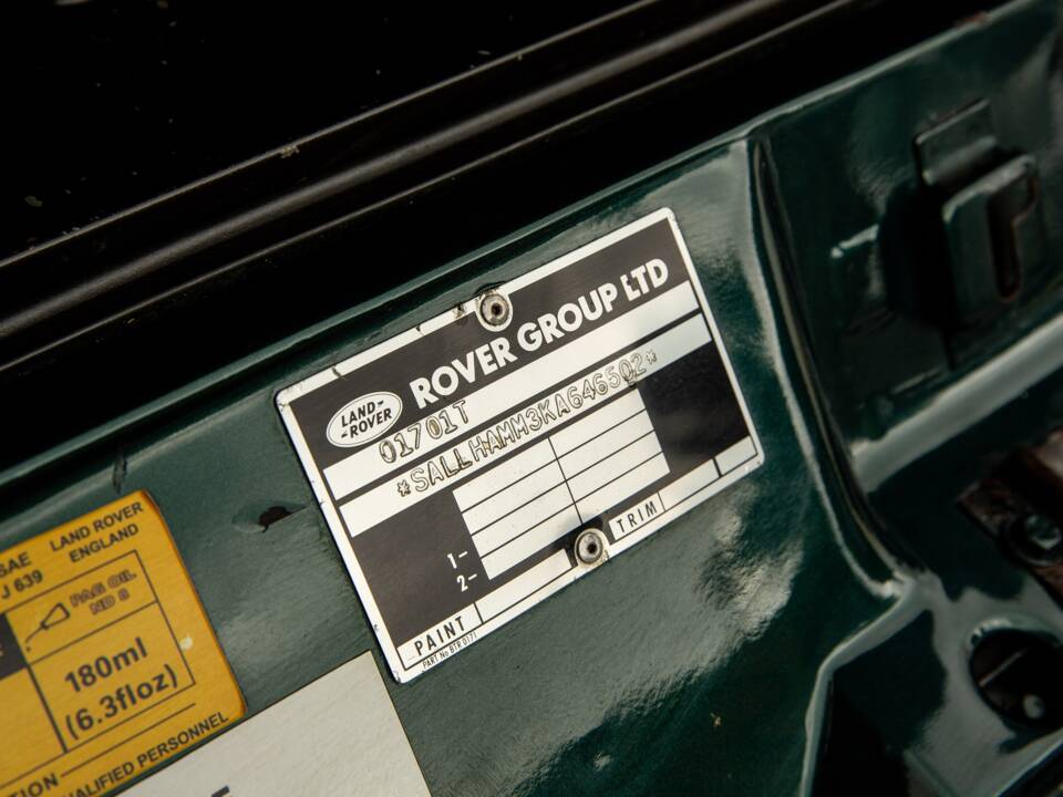 Bild 17/50 von Land Rover Range Rover Classic Vogue SE (1993)