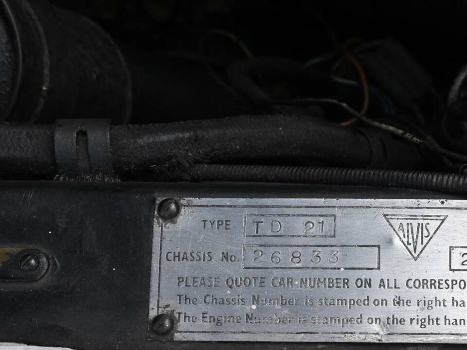 Image 34/38 of Alvis TD 21 (1962)