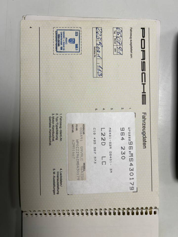 Bild 29/34 von Porsche 911 Carrera 4 (1991)