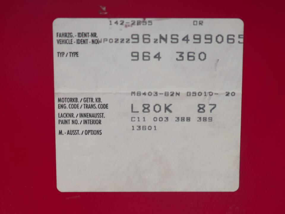 Bild 29/51 von Porsche 911 Carrera RS N/GT (1992)