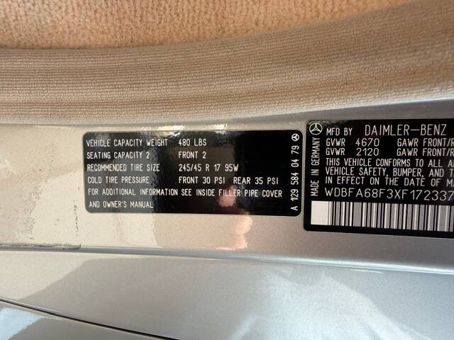 Image 23/23 of Mercedes-Benz SL 500 (1998)