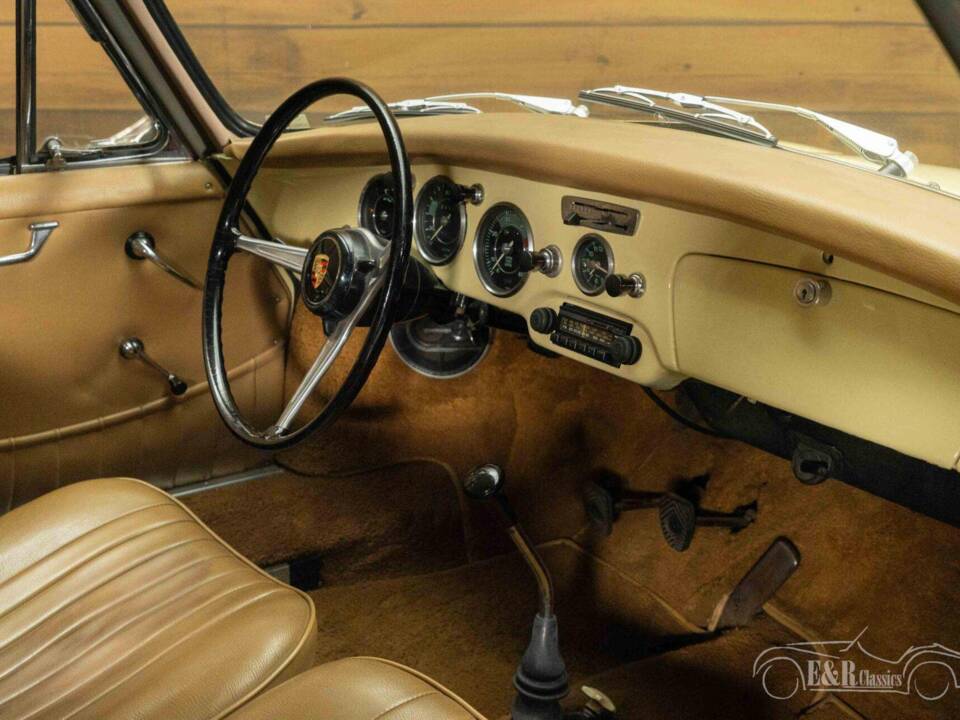 Immagine 9/19 di Porsche 356 B 1600 Super Karmann-Hardtop (1961)