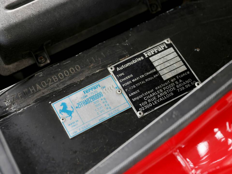 Image 43/50 of Ferrari 308 GTSi (1982)
