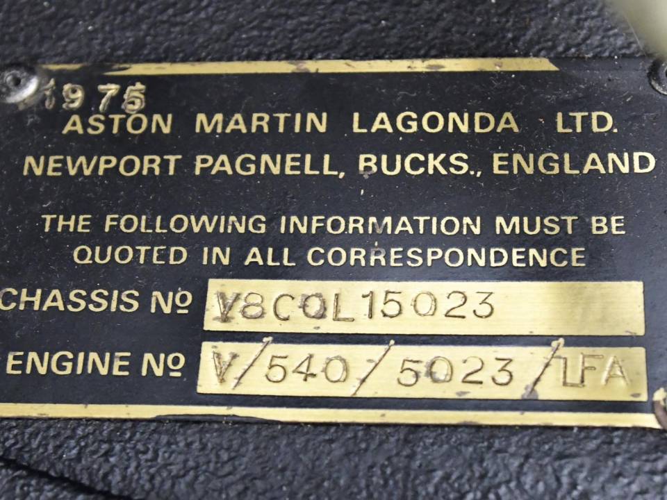 Image 32/50 de Aston Martin V8 Volante (1978)
