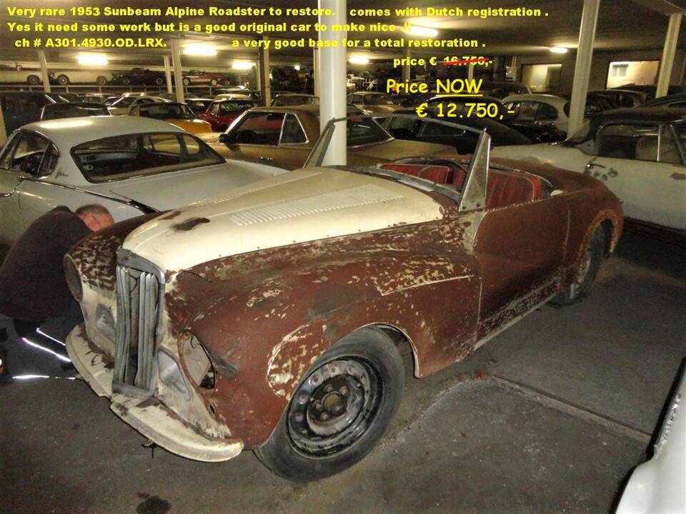 Afbeelding 4/12 van Sunbeam Alpine Mk I (1953)