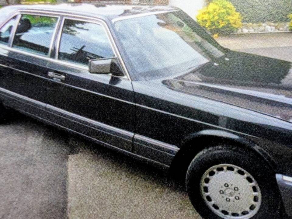 Mercedes-Benz 500 SEL ( Typ 126 ) Top-Zustand, Note 2 schwarz