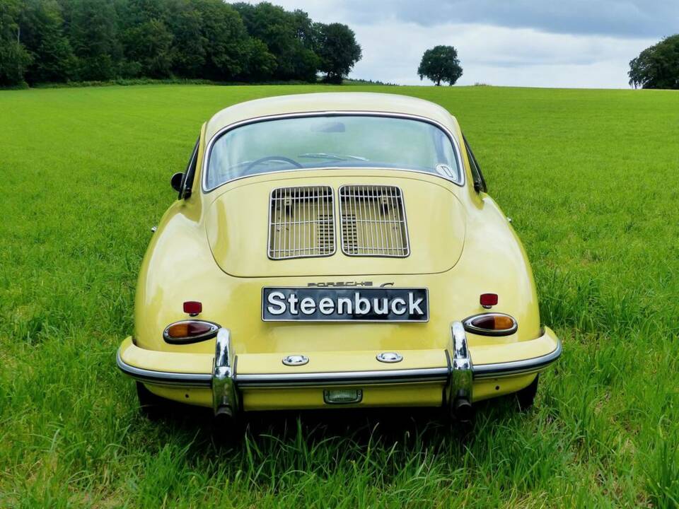 Porsche 356 C 1600 Coupé champagnergelb (Porsche 6405) 1964