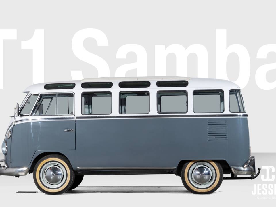 Samba-Fensterbus, perfekt restauriert, Gutachten, 7800 KM