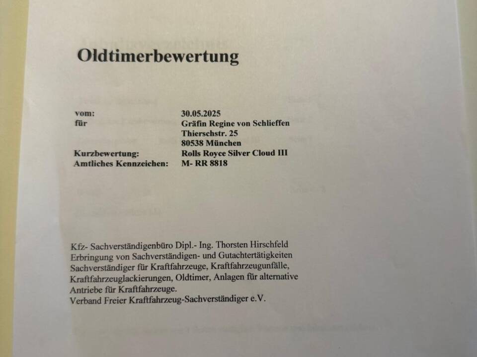 Bild 12/41 von Rolls-Royce Silver Cloud III (1964)