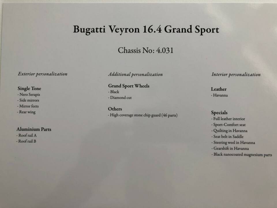 Immagine 18/18 di Bugatti Grand Sport (2011)