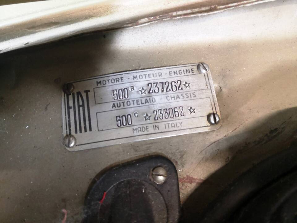 Image 19/20 of FIAT 500 C Giardiniera (1950)