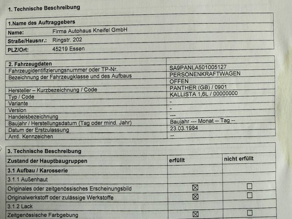 Image 5/12 of Panther Kallista (1983)