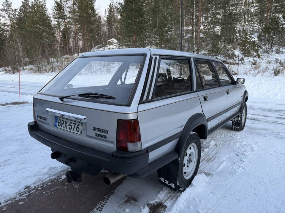 Bild 18/62 von Peugeot 505 Break 4x4 Dangel (1988)