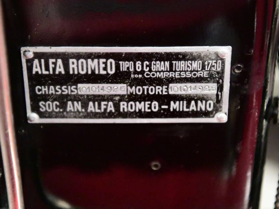Image 15/37 of Alfa Romeo 6C 1750 Gran Turismo Compressore (1932)