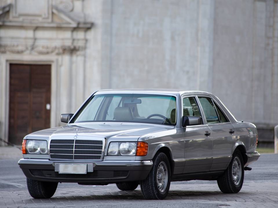A stately car in a stately context
