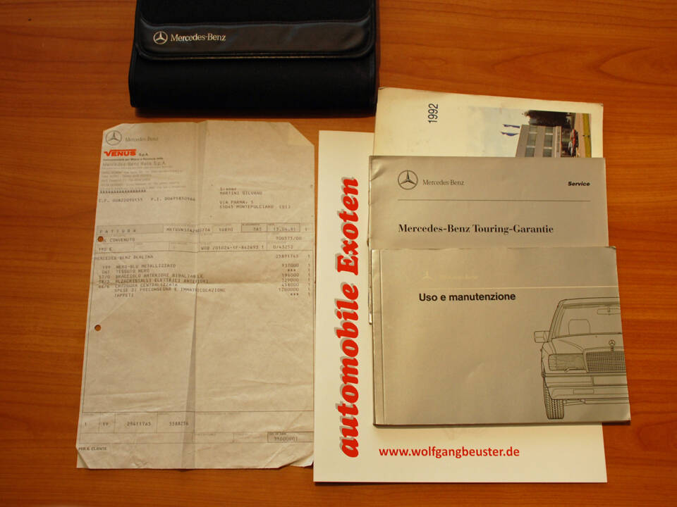 Afbeelding 24/50 van Mercedes-Benz 190 E 2.0 (1991)