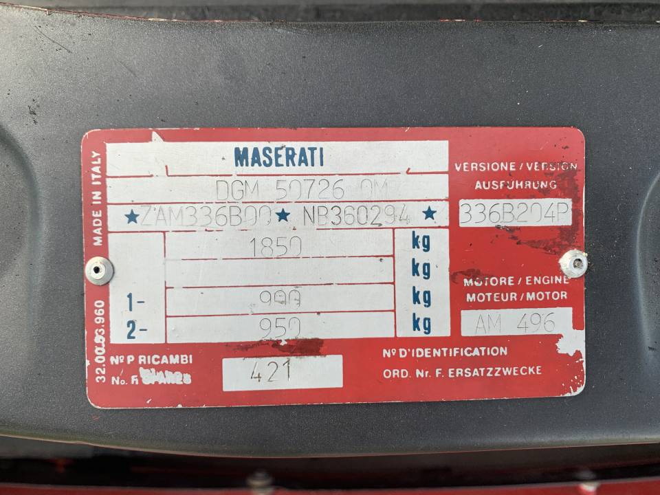 Afbeelding 31/40 van Maserati Ghibli 2.0 (1994)