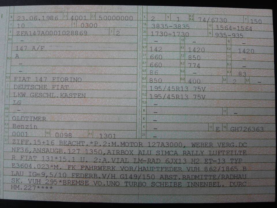 Image 17/34 of FIAT Fiorino (1986)